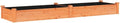 SKM Garden Raised Bed Brown Solid fir Wood Large Garden Raised BedBrown (Weight 17.64KG)