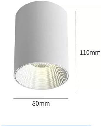 Spotlight Led Spotlight Cylinder Flush Mount Downlight 12w Directio l Spotlights Accent Lamp Hallway Lighting Fixture Kitchen Stairs