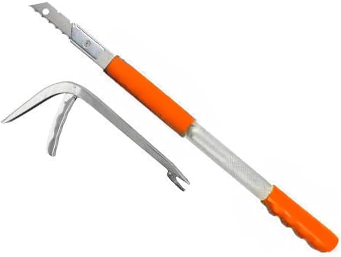Cactus Combo Kit - Premium Pruning and Propagation Set for Cacti &amp Succulents | Includes PKXL Knife Cactus Whacker Blade &amp 12 Long Tweezers for Safe Precision Plant Care
