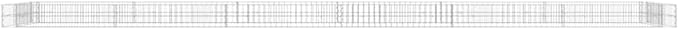 Gabion Raised Bed Silver Galvanized Steel Extra Large Gardening Pots &amp Planters 151316