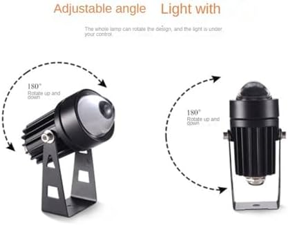 Outdoor Landscape Spotlights 2pcs Led Spot Lights - Spotlight Led Beam Light 5W Outdoor Wall Lamp Landscape Lighting IP65 Waterproof LED Spotlight Narrow Beam Spotlight