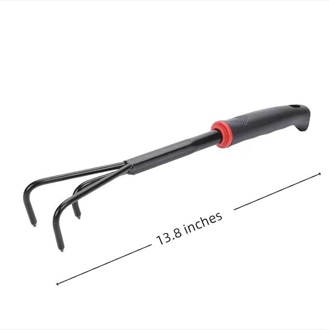 5-Pack Garden Tool Set Heavy Duty Gardening Tool Set with Non-Slip Rubber Grip Outdoor Hand Tools Ideal Gardening Tool Kit Gifts for Women and Men