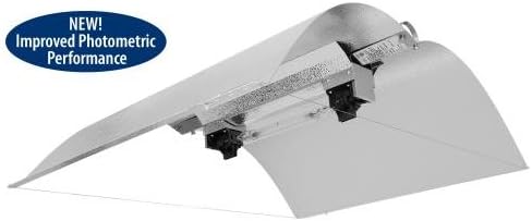 Sun System Grow Lights - Irradiator - Air-Cooled | Single End | Metal Halide / HPS | Reflector - 8 Air Duct Fittings - For Hydroponic and Greenhouse Plant Use