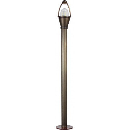 Orbit Industries LED 2W Outdoor Solid Brass Path Light 12V Warm White Antique Bronze