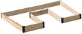 Panacea Raised Garden Bed Brackets | Set of 8 Heavy-Duty Steel Brackets for DIY Keyhole Stepped or Raised Garden Beds | Fits 2x6 or 2x12 Lumber | Durable Outdoor Bed Frame Hardware