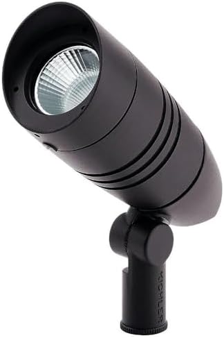 KICHLER Landscape LED 5.3 Watt 3000K Landscape Accent Light in Textured Architectural Bronze 16210AZT30