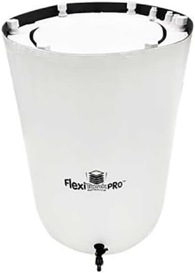 AutoPot Tray2Grow System - Standard Tray2Grow with 25 Gal PRO FlexiTank - Self-Watering Gravity-Fed Hydroponic Indoor System Black