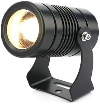 Outdoor LED Beam Spotlight IP67 Waterproof Ground Lights 1/2PCS Wall Washer 5W Warm White Narrow Beam Long Throw Landscape Lighting Perfect for Gardens &amp Patios