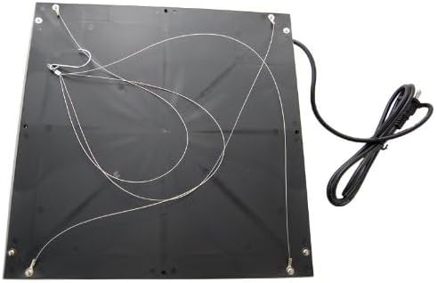 HQRP 14W 225 LED Quad-Band Grow Light Panel/Lamp for Growing Fruits Strawberries Vegetables Peppers Lettuce Cucumbers + Hanging Kit