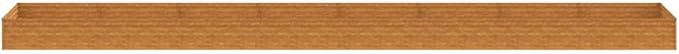 25 ft Corten Steel Garden Raised Bed Large Planter Box Rustic Brown Rectangular Outdoor Flower Beds for Patio Yard Balcony &amp Veggie Patch
