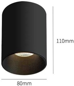 Spotlight Led Spotlight Cylinder Flush Mount Downlight 12w Directio l Spotlights Accent Lamp Hallway Lighting Fixture Kitchen Stairs