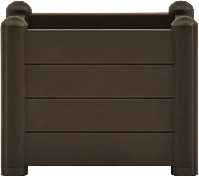 Garden Raised BedGarden PlantersGarden CenterpiecesGarden BedsRaised Beds for Growing FlowersHerbs and FruitsPP Mocha 16.9x16.9x13.8