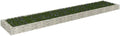 Gabion Raised BedOutdoor Garden GabionsStone BasketsPlanters Raised Vegetable BedsGalvanized Steel 196.9x39.4x7.9