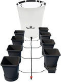 AutoPot 8 Pot XL System with 6.6 Gallon Plastic Pots and 25 Gallon PRO FlexiTank - Self-Watering Gravity-Fed Hydroponic System (8PotXL - 6.6 Gallon - 25 Gallon PRO FlexiTank) Indoor Black