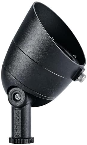 Kichler 16155BKT30 Transitional Accent from Landscape LED Collection Finish 3.50 inches Textured Black