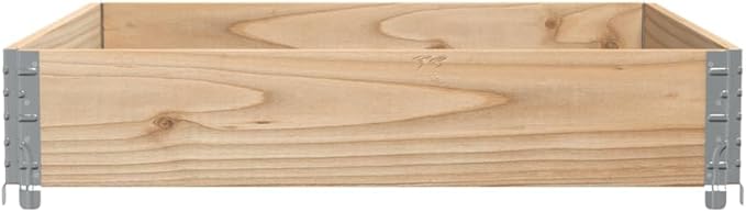 Garden Planter Raised Flower Bed Horse Trough planters Standing Planter Garden Raised Beds Suitable for Orchard Nursery Corridor Courtyard 39.4x39.4 Solid Pine Wood