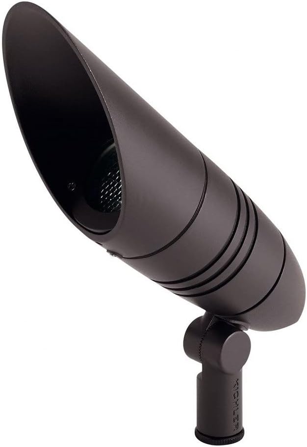 KICHLER Landscape LED 10 Watt 3000K Landscape Accent Light in Textured Architectural Bronze 16213BKT30