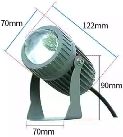 Outdoor Landscape Spotlights Led Spot Lights - 10W Outdoor Wall Lamp Landscape Lighting Long Distance LED Beam Light IP66 Waterproof LED Spotlight Narrow Beam Spotlight