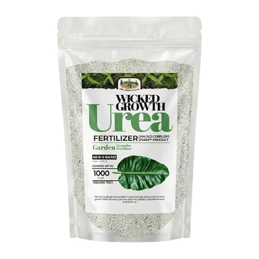 Old Cobblers Farm™ Wicked Growth High-Efficiency 46-0-0 Fertilizer - Urea - Fast-Acting Nitrogen Source for Lush Growth in Gardens &amp Farms -Soluble (5 lbs | 10 lbs | 15 lbs | 20 lbs) (20lbs)