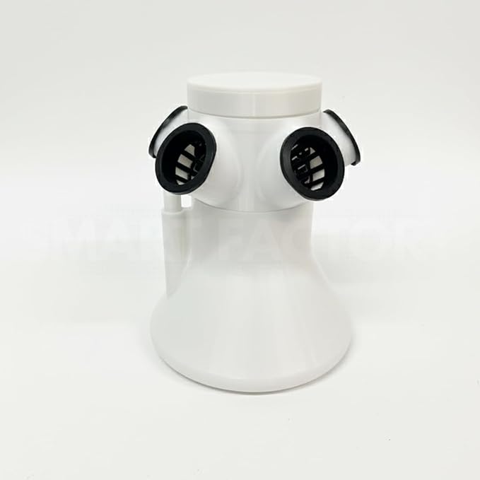 Hydroponic Mini Garden System for Desktop Plants Complete Indoor Garden with Nutrients Seeds &amp Accessories (White + Light)