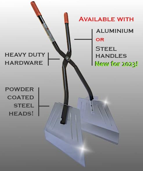 PRO - When You Need a Leaf and Garden Grabber That's a Durable Versatile Tool not a Toy. (Steel Handles)
