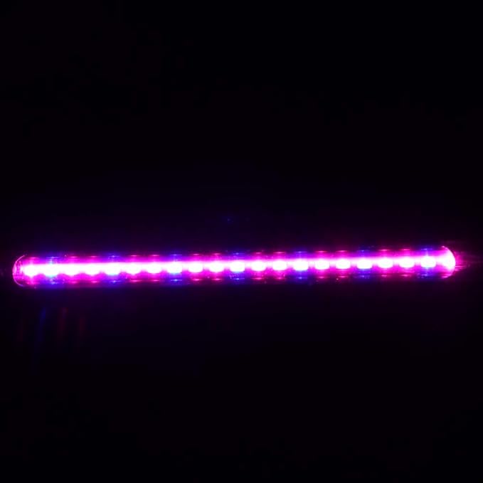 Topyond 27W 3 Tube USB LED Grow Light Clip Base Full Spectrum for Vegetable Flower Plants Indoor Growing
