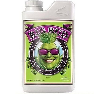 Advanced Nutrients Big Bud Liquid 1 Liter - bloom booster enhancer fertilizer