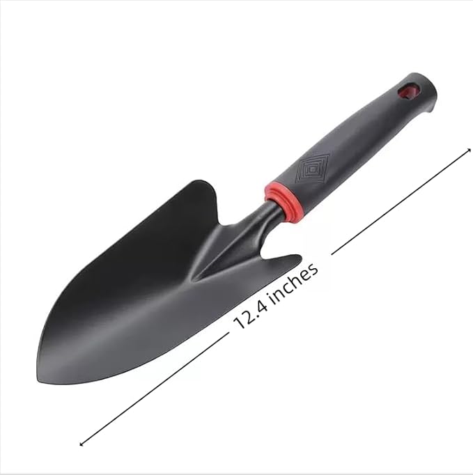 4-Pack Garden Tool Set Heavy Duty Gardening Tool Set with Non-Slip Rubber Grip Outdoor Hand Tools Ideal Gardening Tool Kit Gifts for Women and Men