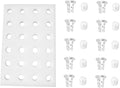 BESPORTBLE 1set Soil Hydroponic Planting Tray Set Cylinder Sponge Cups Floating Gardening System for Greenhouse Vegetable Cultivation Includes Planting Baskets and Sponge Tray