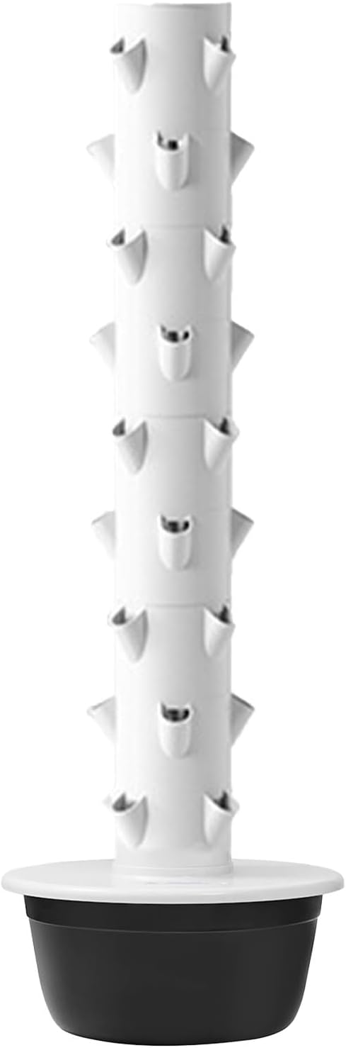 Aeroponic Tower Aeroponic Tower Garden System Hydroponics Growing System Kit Tower Green and Healthy Soilless Cultivation Increase Yield Automatic Water Circulationblack-9-Layers