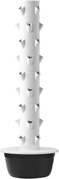 Tower Garden Hydroponics Growing System Hydroponics Growing System Kit Tower Waterproof Design Soilless Cultivation Hydroponics Growing System Kit Tower with Pumpblack-9-Layers
