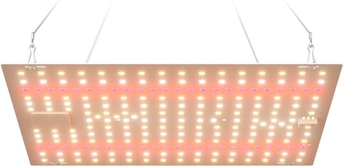 200W LED Plant Lamps Succulent Planting Lamp AC100-277V Sunlight Hydroponic Seed Filling Lamp UV/IR 2 Mode Greenhouse Tent Flower Fruit Vegetable Moss Cactus Planting Lighting US Standard Plug Hook