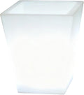 Solars Flower Pots Light Weatherproofed Outdoor Planter Lamp for Backyard Garden Parties Ambiances Solars LED Planter for Plant