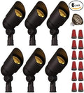 Best Pro Lighting 6 Pack LED 3 Watt Directional Bullet in Black