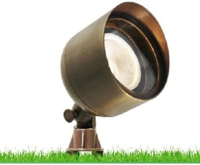 Westgate Lighting LED Landscape Spot Lights - Brass Construction - PAR36 Not Included - Antique Bronze Finish - Well Lights