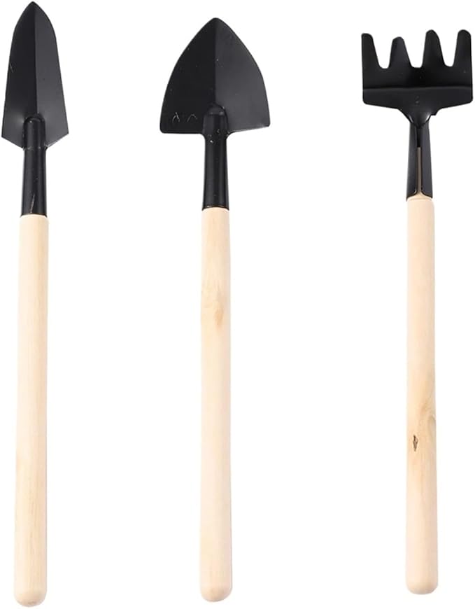 Garden Tool Set for Plants Flower Pot Shovel Rake Spade Tools Plant Weeding(1)