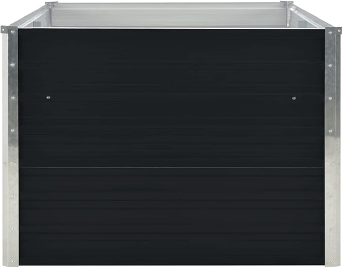 Garden Planter Raised Bed (63x31.5x17.7 Anthracite)
