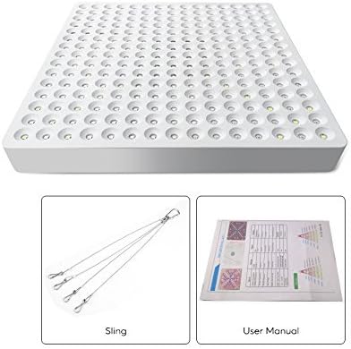 Grow Light - BANGWEIER 50Watt LED Grow Light - Red White And Blue LEDs 50000 Hour Life Span 2900 Lumen