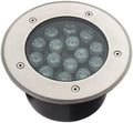 15W LED Embedded Underground Light IP68 Waterproof and Dustproof Indoor and Outdoor Landscape Lighting Fixtures Garden Courtyard Lawn Spotlight Waterproof Buried Light Pool Light Fittings