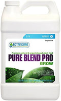 Botanicare Pure Blend PRO Grow Soil Nutrient 3-2-4 Formula 1-Gallon (4-Pack)
