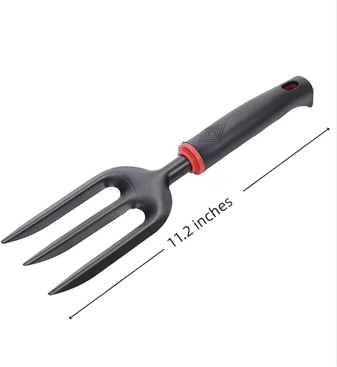 5-Pack Garden Tool Set Heavy Duty Gardening Tool Set with Non-Slip Rubber Grip Outdoor Hand Tools Ideal Gardening Tool Kit Gifts for Women and Men