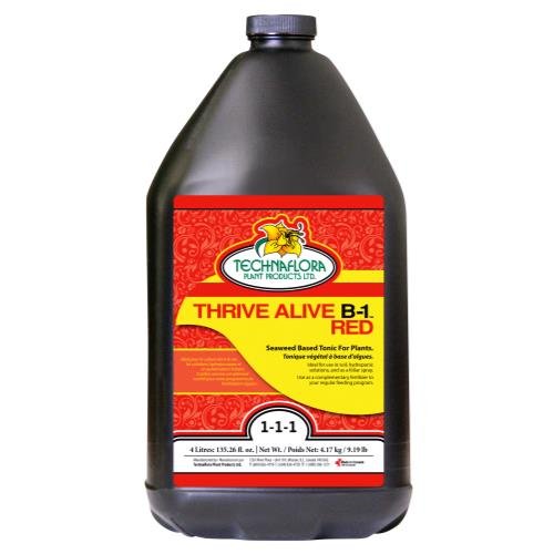 Technaflora Thrive Alive B-1 Red 1-1 - 1 Thrive Alive B-1 Red 4 Liter (4/Cs)