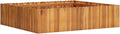 SKM Garden Raised Bed 39.3x39.3x9.8 Solid Acacia Wood
