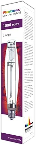 Plantmax 1000 Watt Dual Arc Hybrid Lamp - 6 Pack