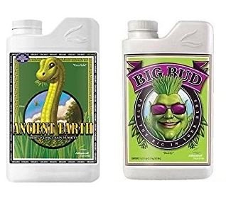 Advanced Nutrients Ancient Earth &amp Big Bud Bundle Pack with Conversion Chart and 3ml Pipette-1 Liter