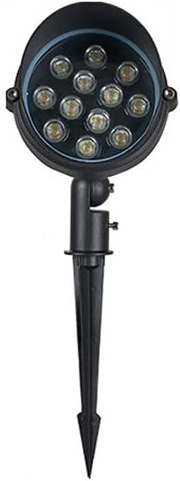 6W/12W/18W LED RGB Color Gradient Light Outdoor Waterproof Tree Spotlight Villa Community Park Landscape Ground Lights Garden Patio Aluminum Flood Light IP65 Fittings