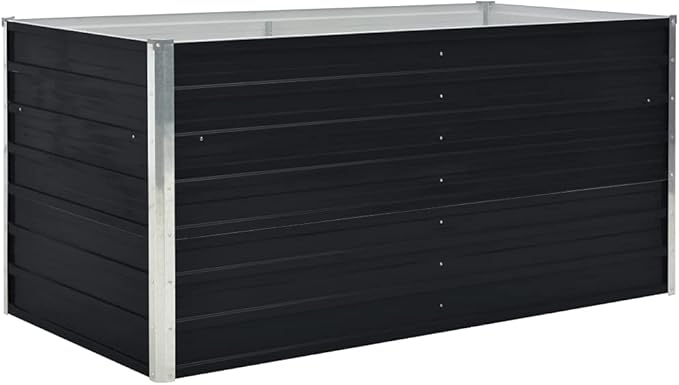 Garden Planter Raised Bed (63x31.5x17.7 Anthracite)