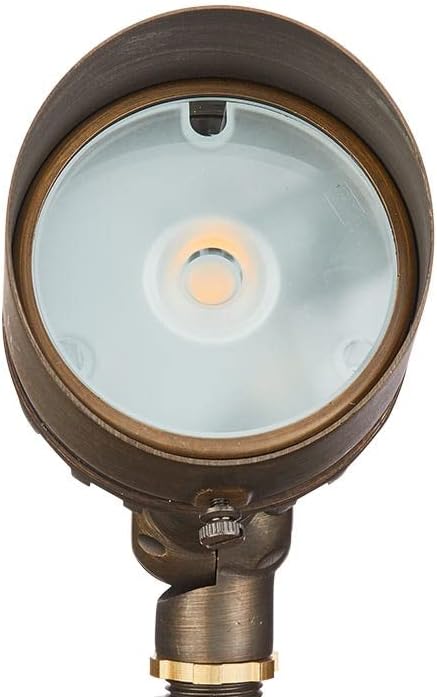 VOLT Cast Brass G4 Infiniti 40 (500 Lumens) 12V LED Outdoor Spotlight 4-Pack Expansion Kit for Low Voltage Landscape Lighting