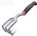 TopHomer 3 Sizes Optional Aluminum Garden Tool Kit Heavy Duty Hand Garden Tools for Women and Men Outdoor Gardening(1x Rake)