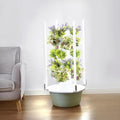 Hydroponic Growing System Hydroponic Tower Hydroponic Germination Kit Indoor Vertical Tower System Kit for Green Vegetables and Fruits for Herbs Fruits and Vegetables7 Layer